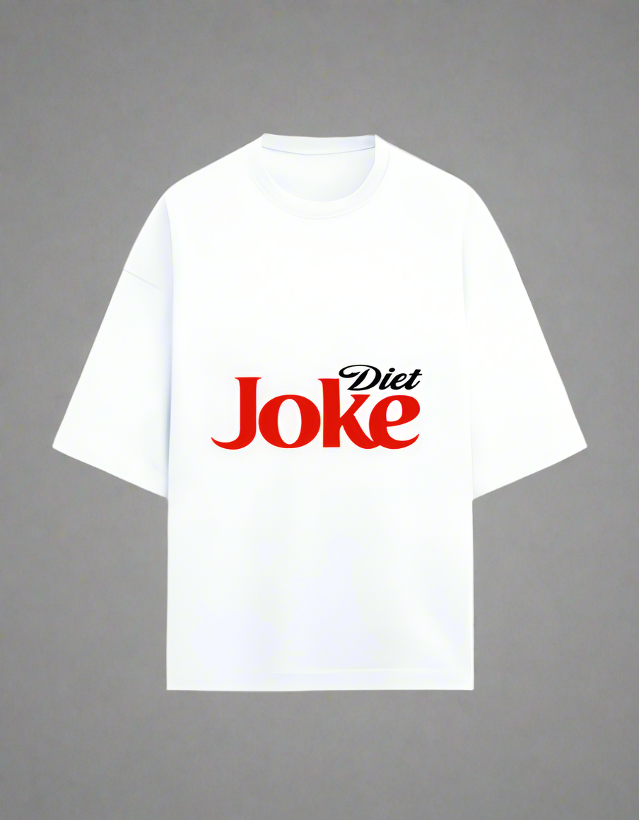 Terry Oversized DIET JOKE Tee