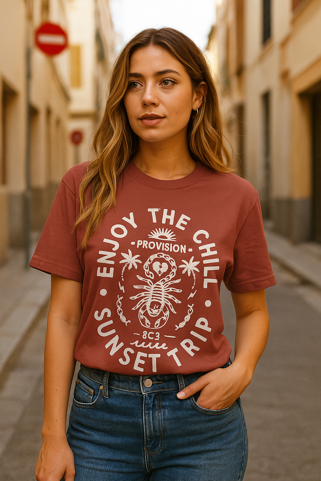 Unisex Classic Crew ENJOY THE CHILL T-Shirt