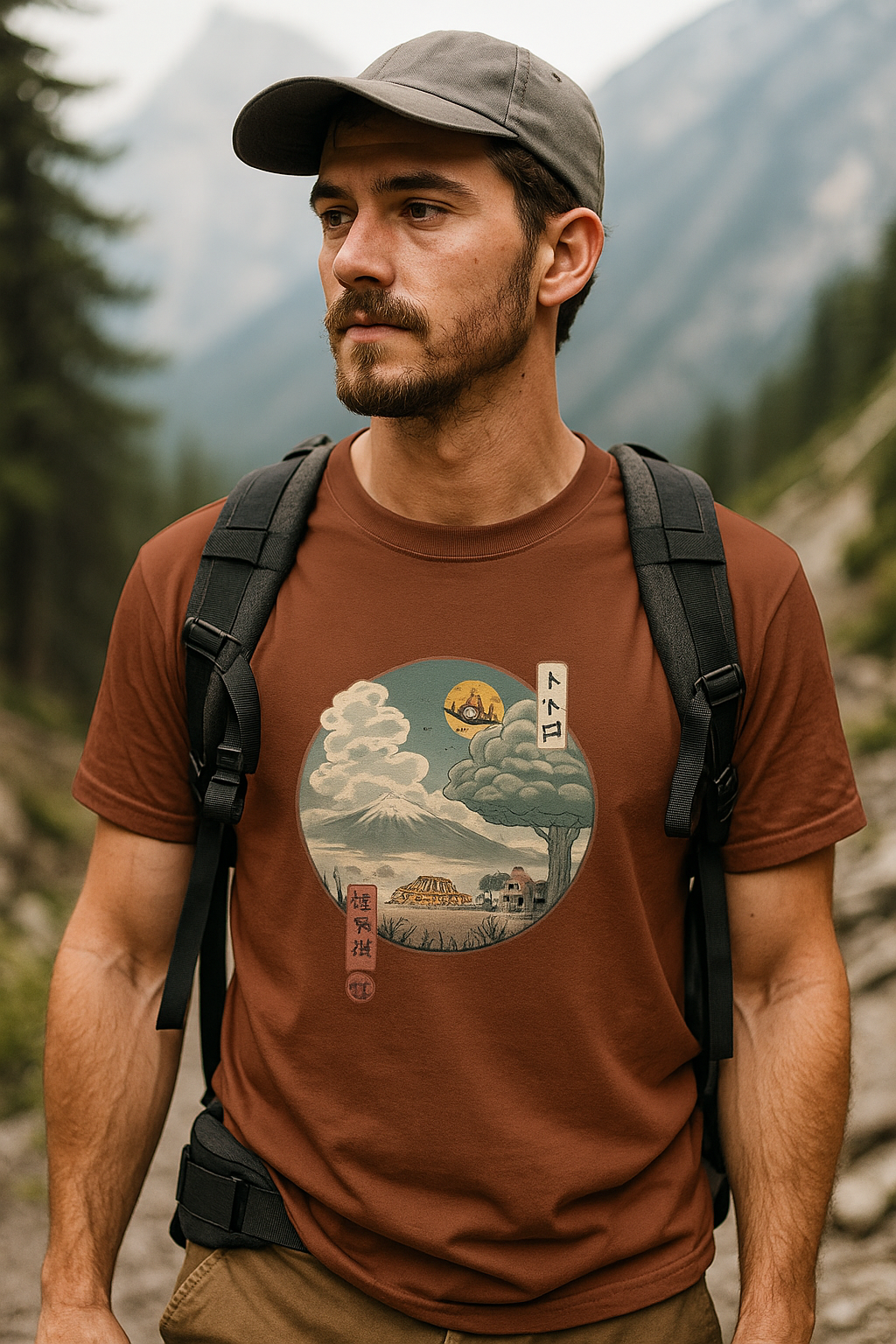 Classic Crew MT FUJI T-Shirt