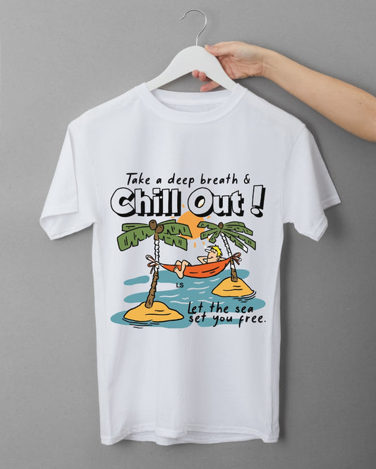 Unisex Stretch  CHILL OUT T-shirt