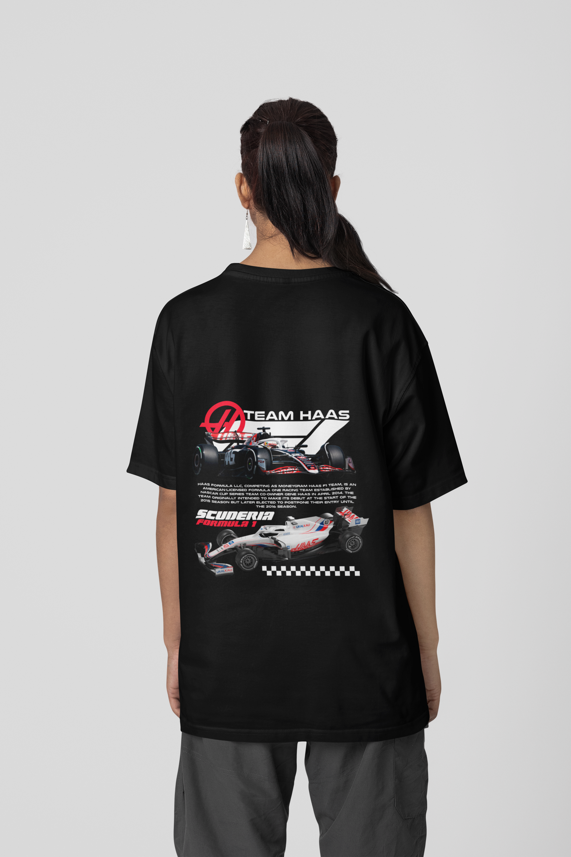 Team Haas F1 Oversized Tee