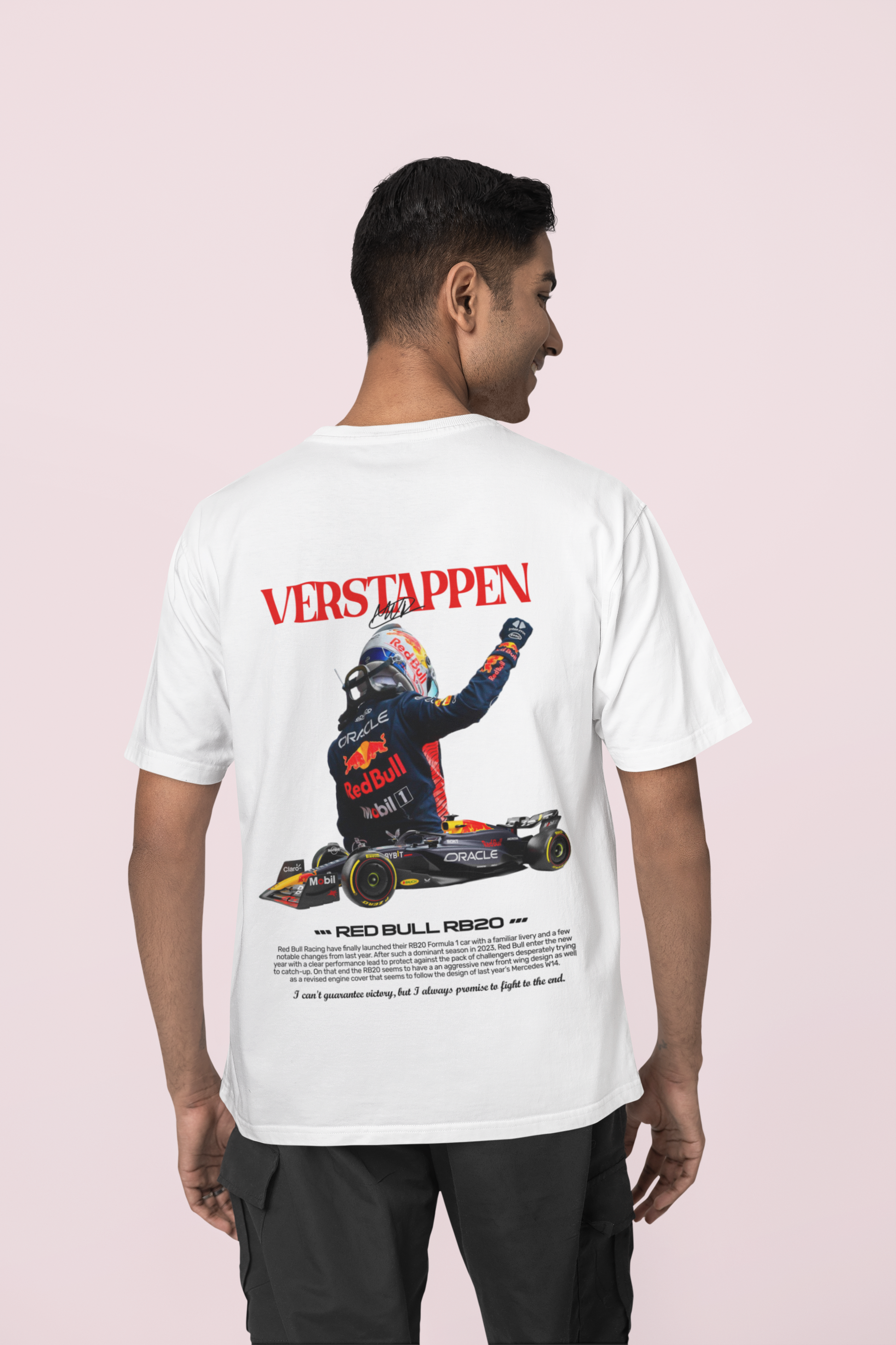 Max Verstappen x Red Bull Racing Oversized T-Shirt