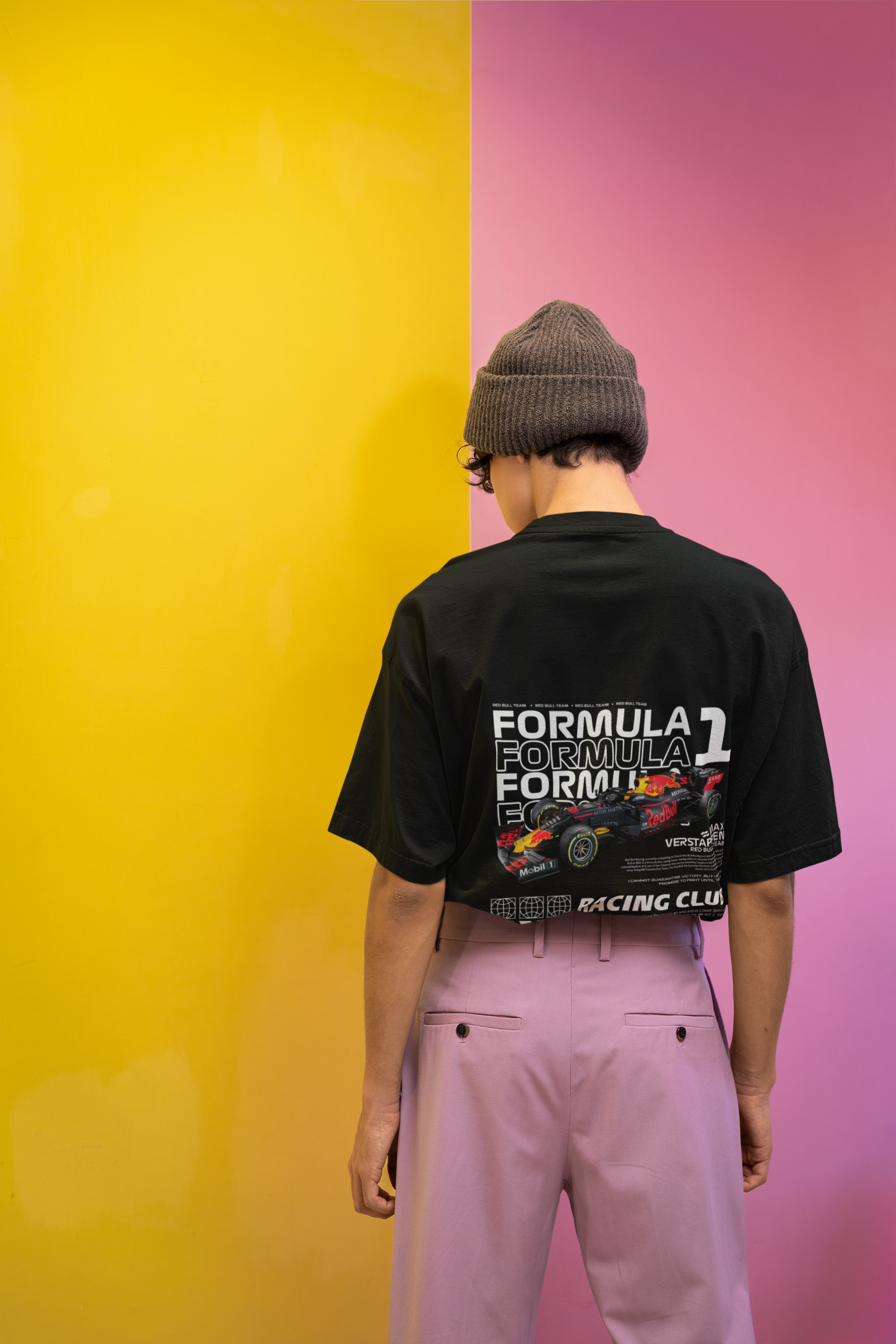 Max Verstappen x Red Bull Racing Oversized T-Shirt