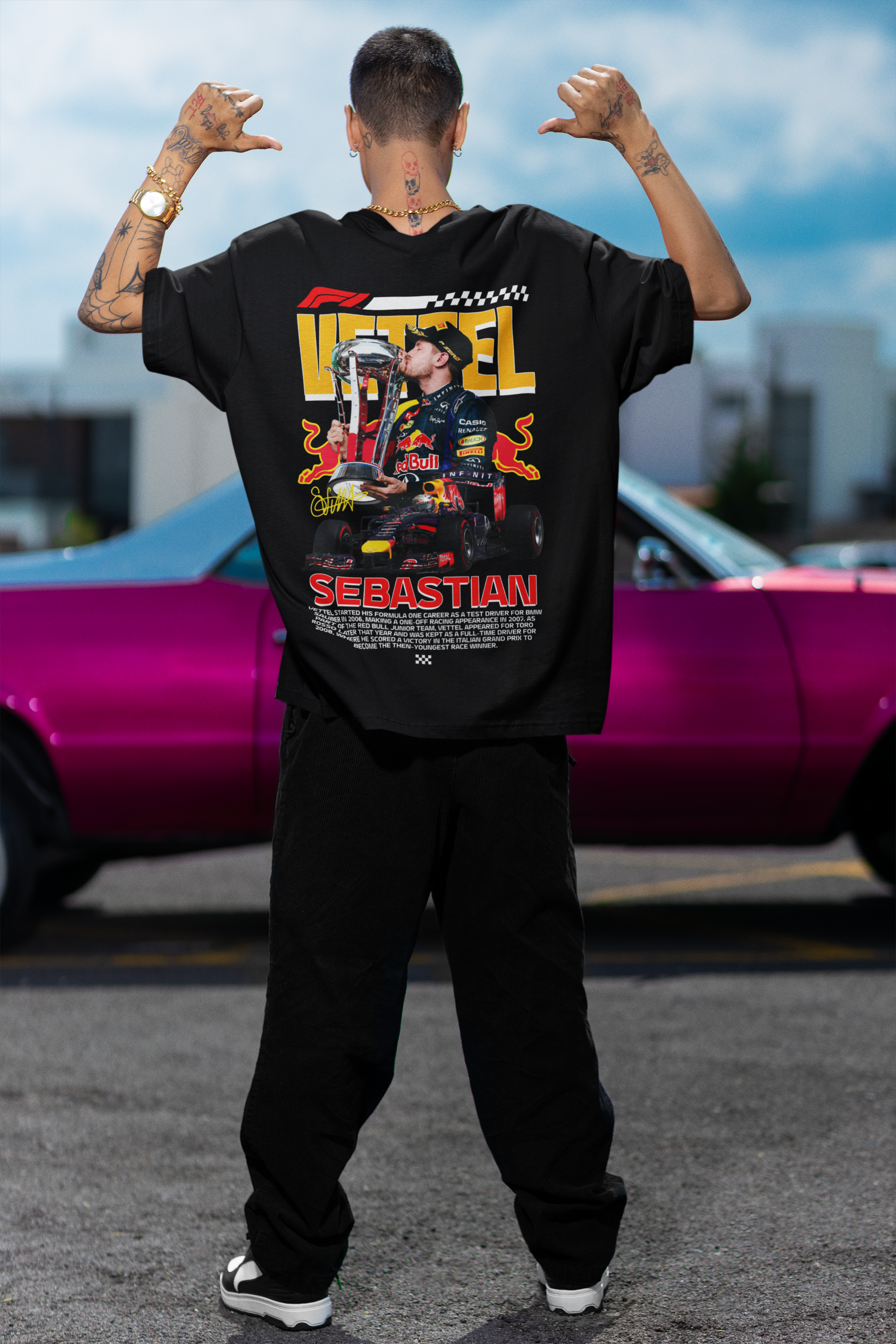 Sebastian Vettel x Red Bull Racing Oversized T-Shirt