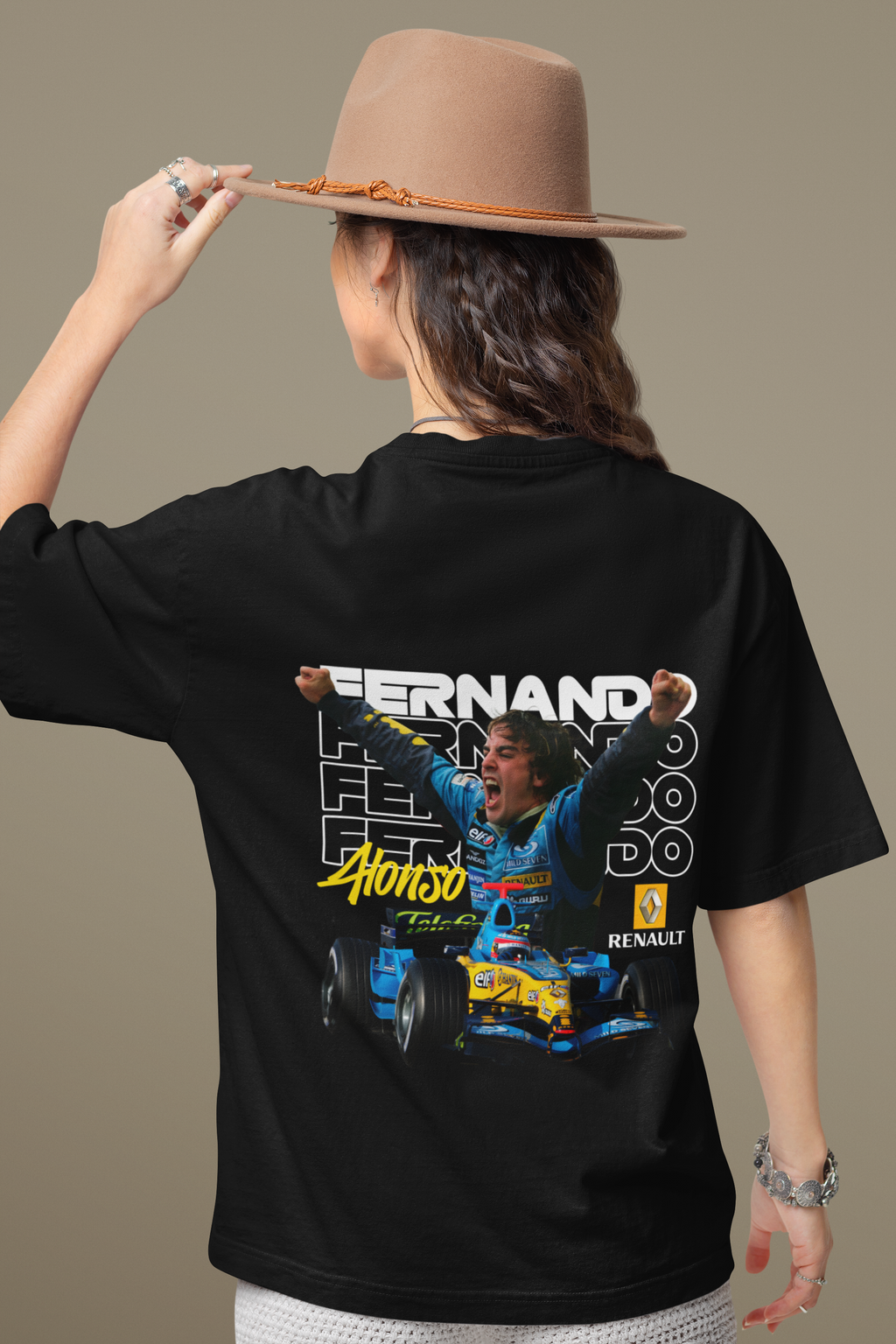 Fernando Alonso x Renault Oversized Tee