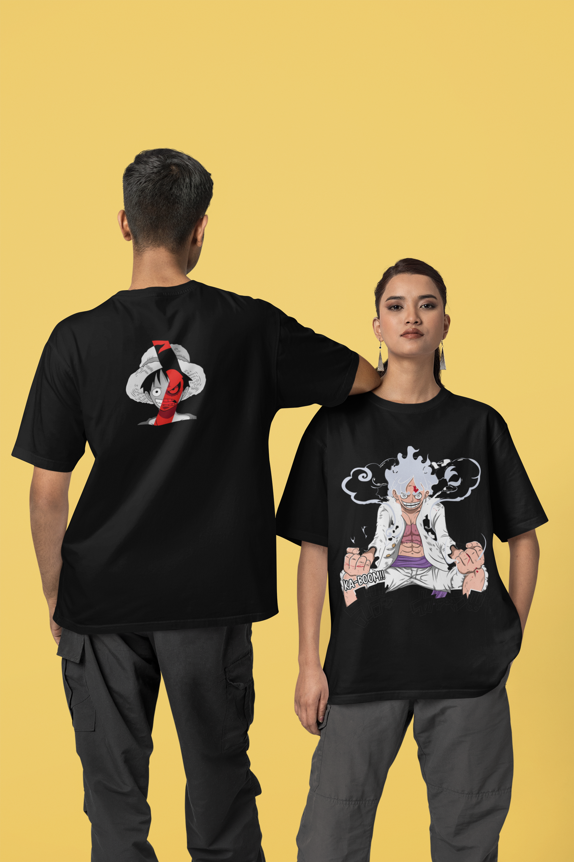 Monkey D. Luffy – Gear 5 Awakening OversizedT-Shirt