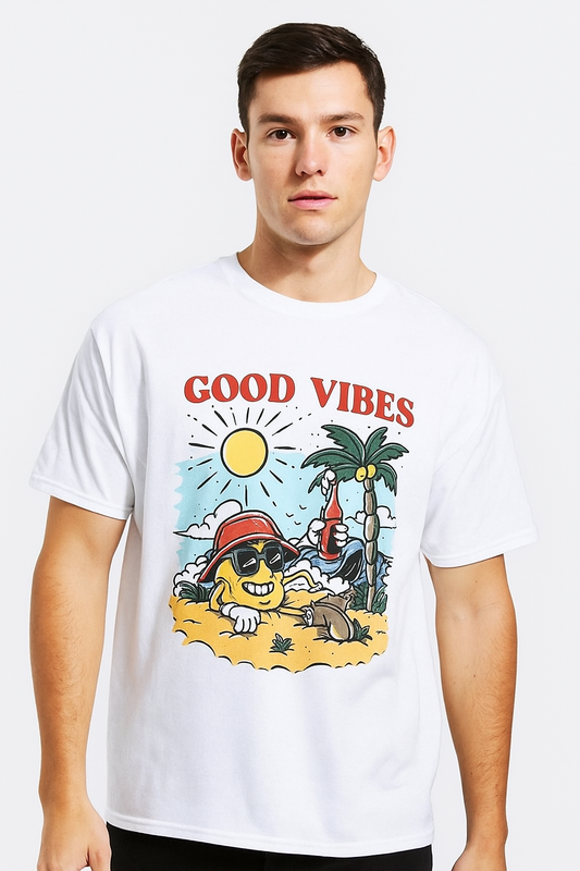 Unisex Classic Crew GOOD VIBES T-Shirt
