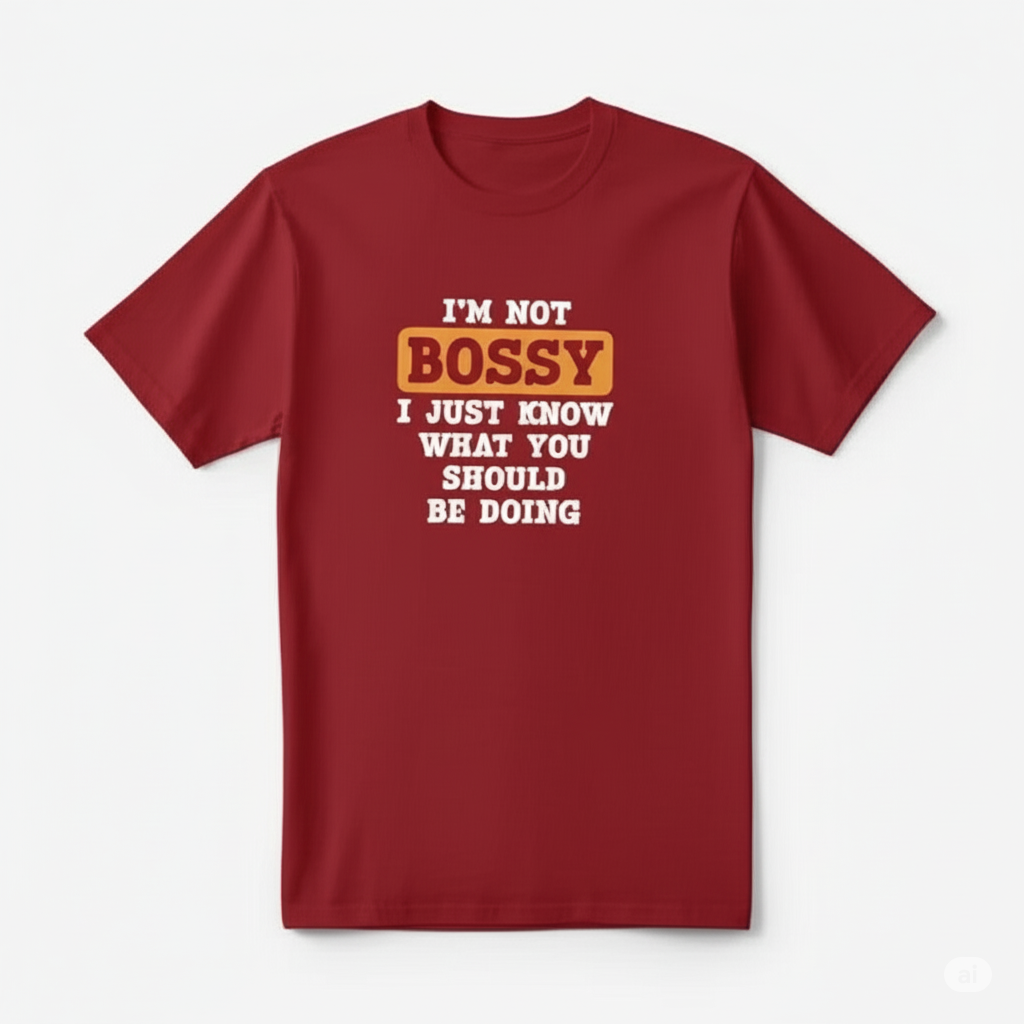 Unisex Stretch NOT BOSSY T-shirt