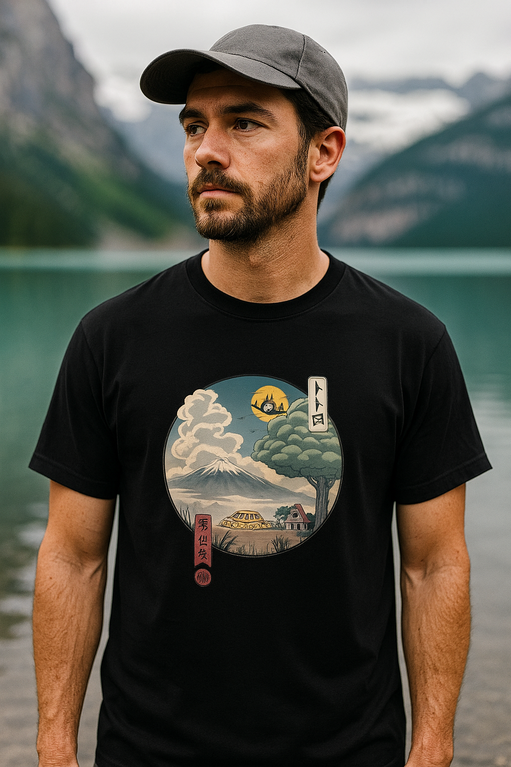 Classic Crew  MT FUJI T-Shirt
