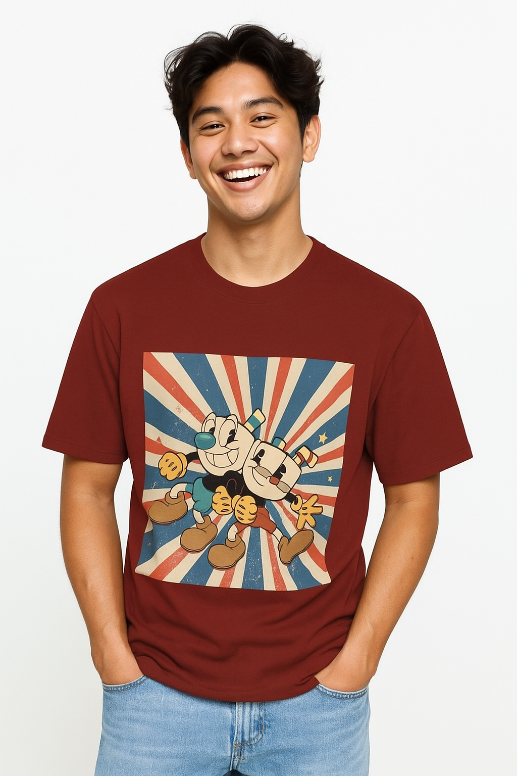 Unisex  CUP-HEAD Basic T-Shirt