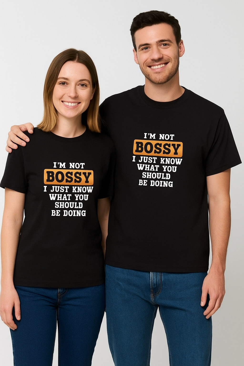 Unisex Stretch NOT BOSSY T-shirt