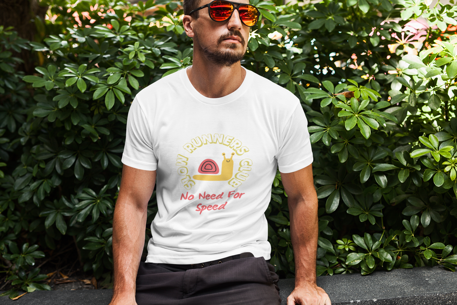 Slow Runners  Club Stretch T-shirt